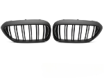 Calandre BMW Serie 5 G30/G31 de 2017 a 2020 Look Sport Noir Mat Double Barres