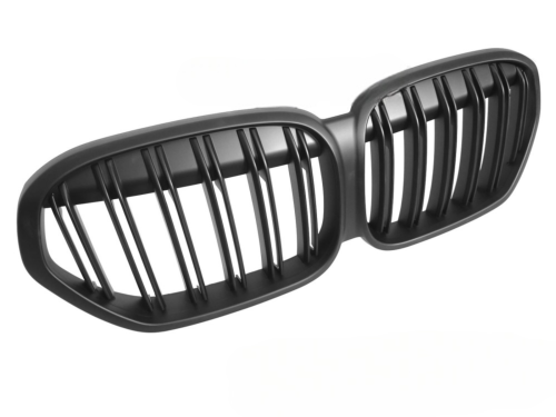 Grille de calandre avant BMW X1 F48 LCI de 2020 a 2022 noir matt