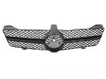 Grille calandre Mercedes CLS C219 de 2008 a 2010 Noir Brillant
