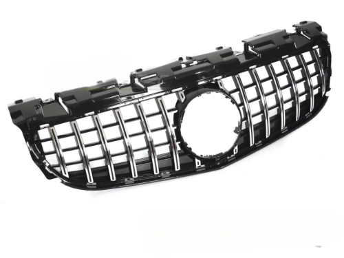 Grille calandre Mercedes SLK R172 de 2015 a 2020 Chrome Noir Brillant