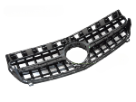 Grille calandre Mercedes Classe A W176 de 2012 a 2015 Noir Brillant
