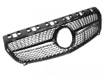 Grille calandre Mercedes Classe A W176 de 2012 a 2015 Chrome Noir Brillant