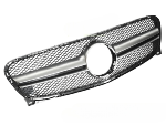 Grille calandre Mercedes GLA X156 de 2013 a 2016 Noir Silver