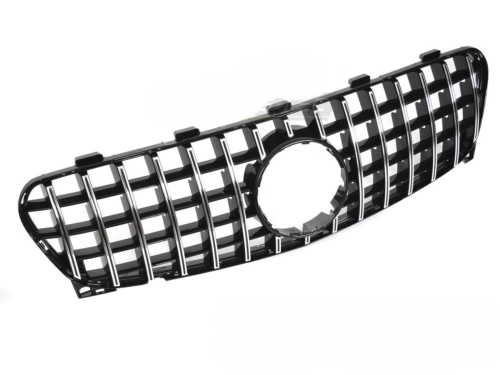 Grille calandre Mercedes GLA X156 de 2016 a 2019 Noir Chrome