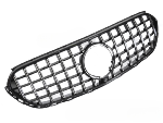 Grille calandre Mercedes GLC X254 de 2022 a 2025 Noir Brillant Chrome