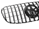 Grille calandre Mercedes GLS X167 de 2023 a 2025 Chrome Noir Brillant