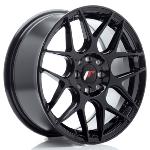 Jante JR Wheels JR18 16x7 ET35 - 4x100 / 4x114.3 - Noir brillant