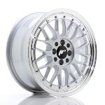 Jante JR Wheels JR23 16x7 ET20 4x100/108 Hyper Silver w/Machined Lip