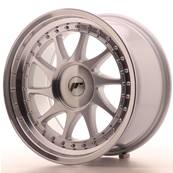 Jante JAPAN RACING JR26 17" x 9" Multi Perçage ET 20-35 Machined Face Silver
