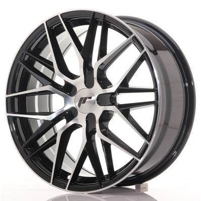 Jante JAPAN RACING JR28 18x7,5 ET20-40 BLANK Glossy Black Machined Face