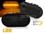 Paire Clignotant Repetiteur Renault Clio 1998 a 2001 Noir Led Dyn