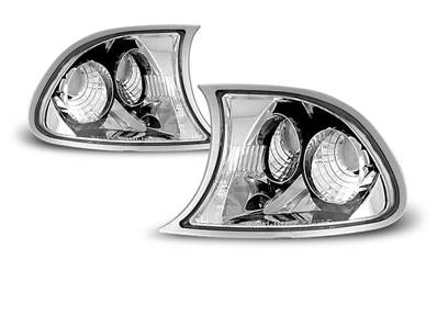 Paire Clignotants BMW serie 3 E46 Coupe Cabriolet 1999 a 2001 Chrome