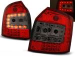 Paire de feux arriere Audi A4 B6 break de 10/2000 a 10/2004 LED rouge fume