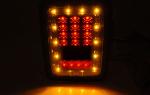 Paire feux arriere Jeep Wrangler JK 07-18 FULL LED Fume