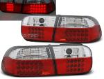 Paire de feux arriere Honda civic 91-95 LED rouge et blanc