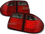 Paire de feux arriere pour Mercedes classe E W210 95-02 LED rouge fume