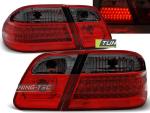 Paire de feux arriere Mercedes classe E W210 95-02 LED rouge fume