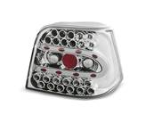 Paire de feux arriere VW Golf 4 97-03 chrome led