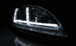 Paire feux phares Audi TT 8J 10-14 Daylight led DRL chrome Xenon