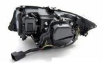 Paire de feux phares BMW serie 3 E90 / E91 de 2005 a 2008 angel eyes 3D led chrome