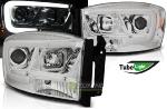 Paire de feux phares Dodge Ram 06-08 LED LTI chrome