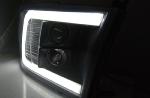 Paire de feux phares Dodge Ram 09-18 LED LTI noir