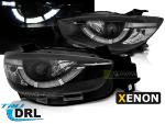 Paire de feux phares Mazda CX5 11-15 LED DRL Xenon noir