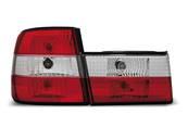 Paire de feux arriere BMW serie 5 E34 Berline 88-95 rouge blanc