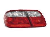 Paire de feux arriere pour Mercedes Classe E W210 95-02 rouge blanc