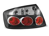 Paire de feux arriere Peugeot 407 berline de 2004 a 2011 noir