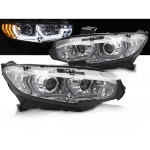 Paire de feux phares Honda Civic de 2016 a 2021 FULL LED DRL Dyn Chrome