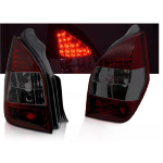 Paire de feux arriere Citroen C2 11.03-10 rouge fume