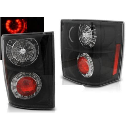 Paire de feux arriere Range Rover 3 02-12 LED noir