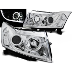 Paire de feux phares Chevrolet Cruze 09-12 LTI chrome