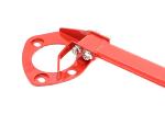 Barre anti rapprochement avant acier Honda Civic 10 de 2017 a 2022 Rouge