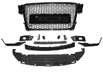 Pare choc avant pour Audi A4 B8 de 2008 a 2011 Calandre Noire PDC