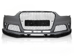 Pare choc avant pour Audi A4 B8 de 2012 a 2015 Calandre Noire PDC