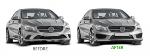 Pare choc avant Mercedes CLA W117 2013-2016 look Sport PDC