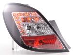 Paire feux arrière Opel Corsa D 5 portes 2006 a 2010 Noir Led