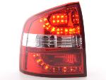 Paire feux arrière Skoda Octavia Break 1Z 2005 a 2012 Rouge Led