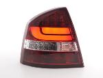 Paire feux arrire Skoda Octavia Berline 1Z 2005 a 2012 Rouge Led