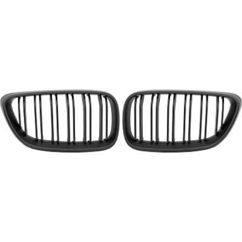 Grille Calandre Avant en ABS BMW Serie 2 2013 a 2017 Noir Mat look M