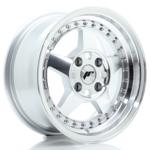 Jante JR Wheels JR6 15x7 ET25 - 4x108 - Silver machined face