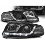 Paire de feux phares Audi A4 B5 de 1994 a 1998 Daylight led noir