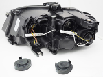 Feu phare Droit Adaptable Audi A4 B8 de 2008 a 2011 Noir