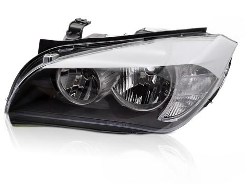Feu phare Gauche Adaptable BMW X1 type E84 de 2009 a 2012 Noir Halogene