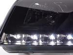 Paire de feux phares Daylight Led Audi A6 4B 2001-2004 Noir