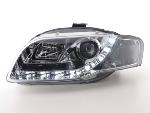 Paire de feux phares Daylight Led Audi A4 8E 2004-2008 Chrome