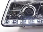 Paire de feux phares Daylight led DRL VW Bora de 1998 a 2005