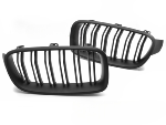 Grilles de calandre BMW serie 3 F30/F31 de 2011 a 2018 Noir Mat Double Barres